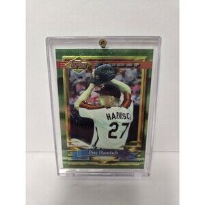 PETE HARNISCH 1994 TOPPS FINEST BASEBALL REFRACTOR PARALLEL # 120